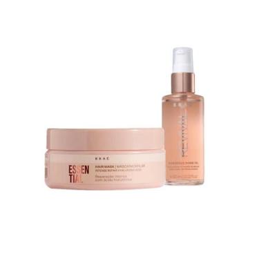 Imagem de Kit Braé Essential Revival Máscara e Óleo (2 produtos)