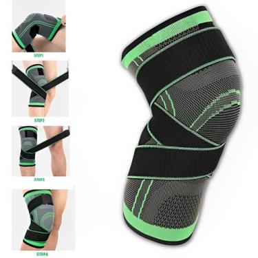 Imagem de Joelheira Ortopedica Imobilizador Tensor Fita Joelho - ZEM