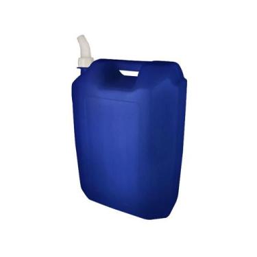 Imagem de Bombona Retangular com Tampulho e Bico 20 L Azul - Proposto