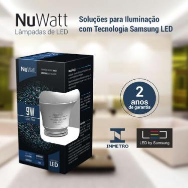 Imagem de Lampada LED Bulbo 9W Samsung A60 E27 6500K Luz Branca Fria - POSH