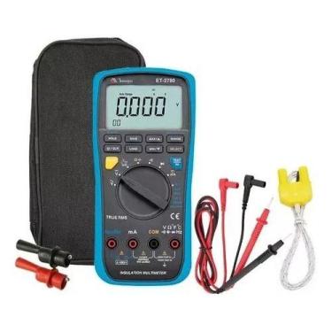 Imagem de Multimetro Digital Megômetro Cat Iv Isolação Et-2780 Minipa