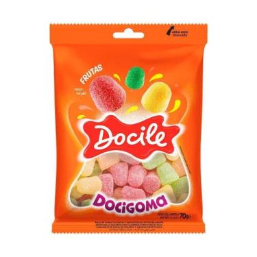 Imagem de Bala Docile Goma Sortido 100g