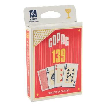 Imagem de Jogo de Cartas de Baralho 139 Naipe Grande COPAG