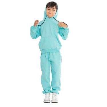 Imagem de Conjunto Moletom Infantil Superconforto Cores Alegres para Todo Dia Co