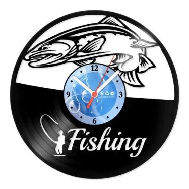 Imagem de Relógio De Parede Disco Vinil Diversos - Fishing - VDI-253 - Modernart