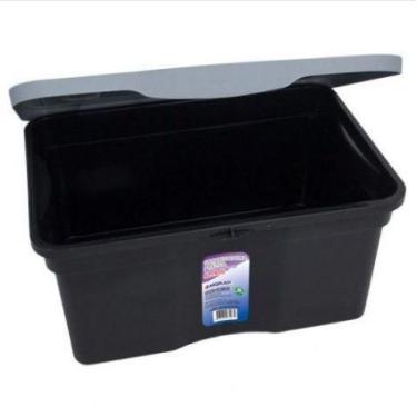 Imagem de Caixa Organizadora Multiuso C/ Tampa 5 Litros Preta 25468PM - Arqplast