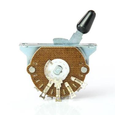 Imagem de Chave Seletora 3 Posições Knob Preto Spirit UST3-6-32-BK F035 - SPIRIT