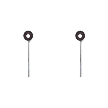 Imagem de Kit C/2 - Para-Raio Isolador Simples Com Rosca Soberba+Bu... - RAYCON