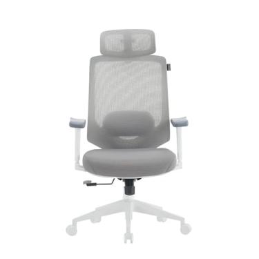 Imagem de XT Racer, Cadeira de Escritório Presidente X-Power Branca e Cinza