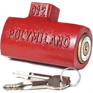 Imagem de Cadeado Para Porta De Aco Polyforte Milano Automatico 69007