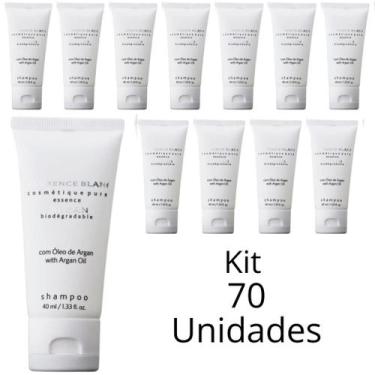 Imagem de Kit Shampoo Realgems Linha Florence Blanc Argan Em Bisnaga De 40ml Par