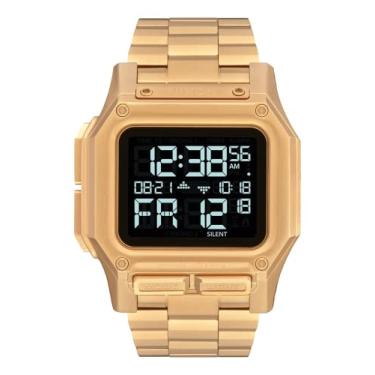 Imagem de NIXON Regulus SS A1268 - All Gold - 100 Meter / 10 ATM Water Resistant Men's Digital Watch