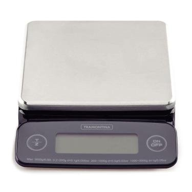 Imagem de Balança Digital de Alta Precisão para Cozinha Tramontina Adatto com Base em Aço Inox 61101050
