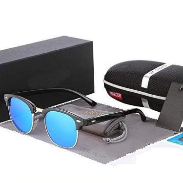 Imagem de Óculos de Sol Femininos Barcur Polarizados Anti Reflexo BC3016, Blue