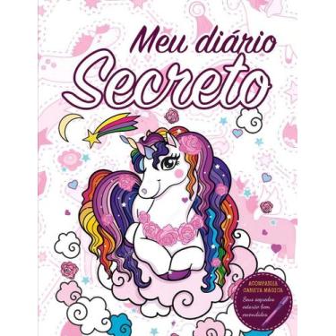 Imagem de Diário Secreto - Unicornio Branco - Com Caneta Mágica Sortido - PAE ED