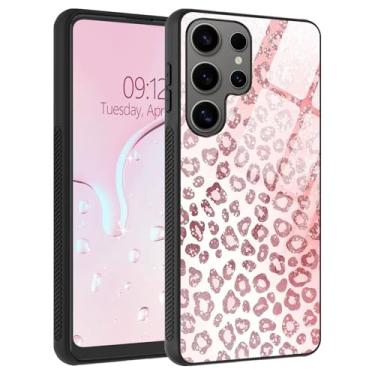 Imagem de Capa para Samsung Galaxy S25 Ultra, traseira de vidro líquido e bordas macias de TPU, aderência lateral antiderrapante, proteção contra quedas, ajuste fino, carregamento sem fio compatível com Galaxy