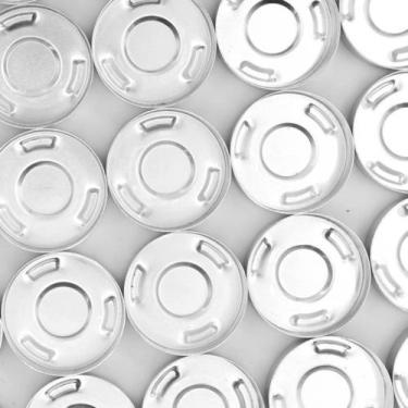 Imagem de 50 Vasos De Aluminio Para Velas Rechaud Lamparin *NÃO ACOMPANHA VELA* 