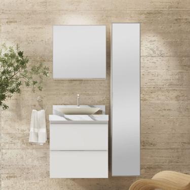 Imagem de Lavatório em Porcelanato 60cm para Cuba de Apoio Lavatórios