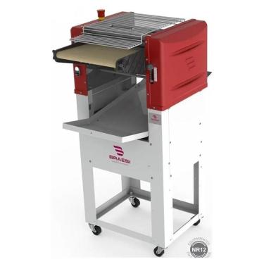 Imagem de Modeladora de Pão Pães Francês Braesi com Pedestal 35cm de Rolo MB35