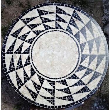 Imagem de Piso Em Mosaico Romano Praça Da Prefeitura De Lisboa Tamanho 120cm