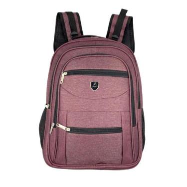 Imagem de Mochila Masculina Trabalho Escola WL-2610 - Sunoro, Vermelho
