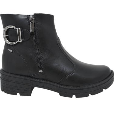 Imagem de Bota Feminina Casual Dia a Dia Passeio Trabalho Bico Redondo Calce Fácil Cano Baixo Dakota Da771