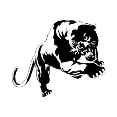 Imagem de Adesivos Automotivos à Prova d'Água - Pantera Selvagem para Moto, Carr