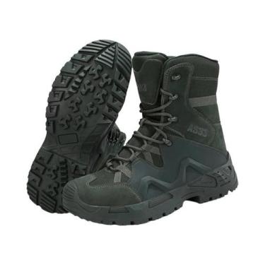 Imagem de Botas de Trekking Masculinas de Cano Alto - Antiderrapantes para Outdo