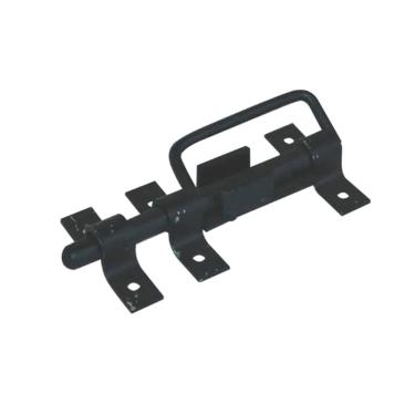 Imagem de Trinco com Alça Para Portão e Porteira Aço Preto 280mm