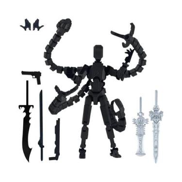 Imagem de Figura De Ação Móvel De 13 Polegadas Titan Robot Multiarticular 3D Imp