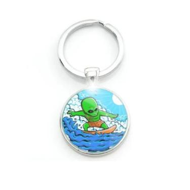 Imagem de Chaveiro Et Surfista Verde - RECANTOASTRALSITE