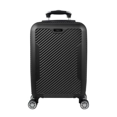 Imagem de Mala de Viagem Pequena Bordo ABS Rodas 360 Removíveis Cadeado Código E