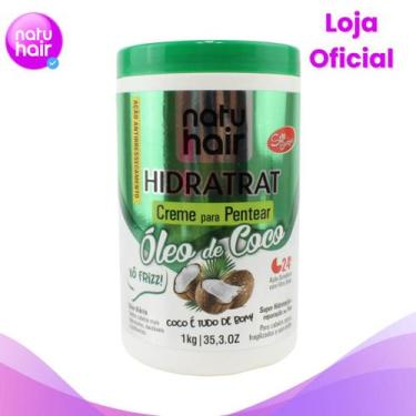 Imagem de Creme para Pentear Óleo de Coco NatuHair 1kg - Natuhair Cosméticos