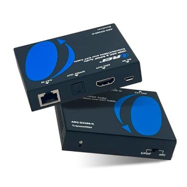 Imagem de OREI Extensor De Áudio Arc E Spdif Somente Para Canal Retorno Cat5E/6/7 Via Hdmi Até 91 Metros - Cabo Alimentação (Arc-Ex300-K)