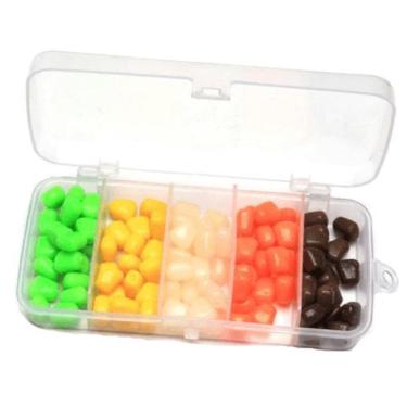 Imagem de Kit 100 Iscas Artificiais Milho Ideal Tilapia Piapara