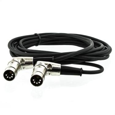 Imagem de Cabo Midi Profissional Pontas Metálicas 90/90 2 Mt