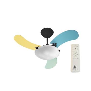 Imagem de Ventilador de Teto Venti-Delta Inverter Space Preto 3 Pás Masculino Bi