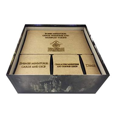 Imagem de Organizador (Insert) para Dark Souls Board Game Bucaneiros Jogos Madeira