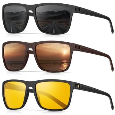 Imagem de CIFOYA Óculos De Sol Polarizados Masculinos: Femininos Clássicos Com Proteção Uv Para Pesca, Direção E Golfe