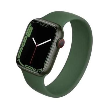 Imagem de Pulseira De Silicone Elástica Para Apple Watch Ultra 44mm 40mm 49mm 41
