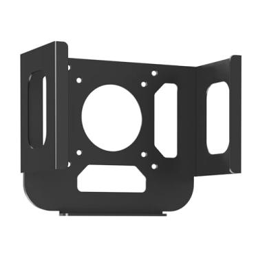 Imagem de Bedycoon Suporte de metal para Mac Studio VESA Suporte de parede e embaixo da mesa compatível com Mac Studio M4 Max/ M3 Ultra/M2 M1 Max e Ultra Suporte para Mac Studio com abraçadeiras e parafusos