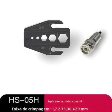 Imagem de Alicate De Crimpagem De 9 Polegadas Com Bicos Para Terminais De Crimpa