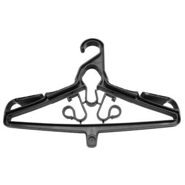 Imagem de Seasub Cabide Multiuso para Equipamento de Mergulho, Azul, Plástico Resistente, 44x28x3cm, com Suporte para Regulador e Colete (Preto)