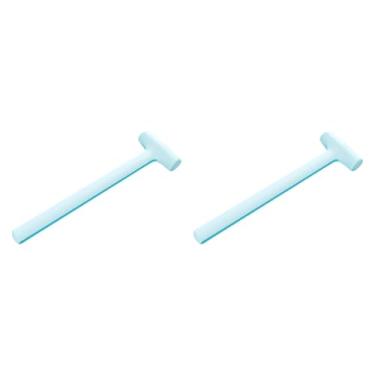 Imagem de Nishiyuenyi 2 Maços para Fazer Joias, Maços Pequenos para Artesanato, Maços Antiderrapantes para Montar Brinquedos para Chocolate, Marcenaria, Peças de Afinação, Chefe Pp