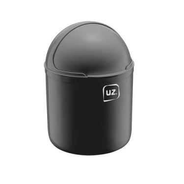 Imagem de Lixeira 4,0l pia plas.c/tp pt uz