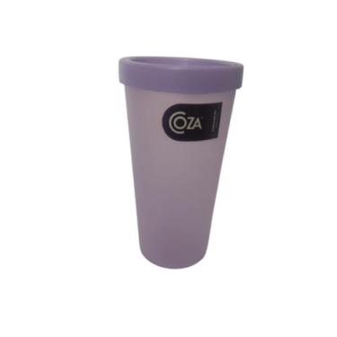 Imagem de Copos Nutri Com Tampa 500ml Coza, Lilás