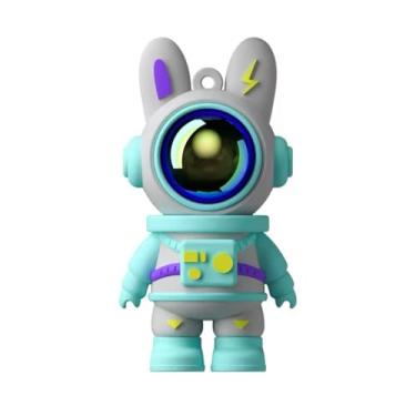 Imagem de Pen drive USB Space Outerspace Astronaut Coelho Coelho, 64 GB, design de chaveiro portátil. Marca THE SMART WORKER