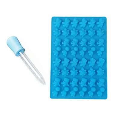 Imagem de HEEPDD Molde de Bolo de Silicone de Dinossauros de 48 Peças para Pudim de Chocolate, Gomas e Assar, Resistente à Temperatura de 40 ° F a 230 ° C, Forno, Microondas e Lavadora de Lavar Louça para