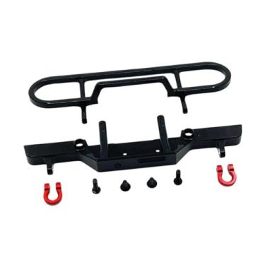 Imagem de Fenteer Barra de proteção frontal para RC escala 1/24, fácil de instalar e reparar, resistente, acessórios, Preto