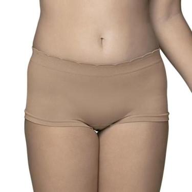 Imagem de Calcinha Boxer DeMillus 50030 Infantil, U (10-14 anos), Bege rosado